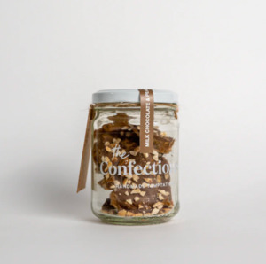 Black: Milk Chocolate & Peanut Toffee / 80g Jar