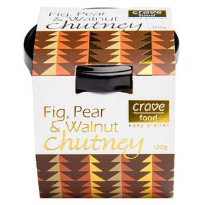 Fig, Pear & Walnut Chutney