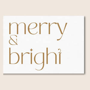 MERRY & BRIGHT