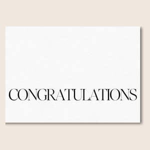 Spoil Me Cards: Congrats