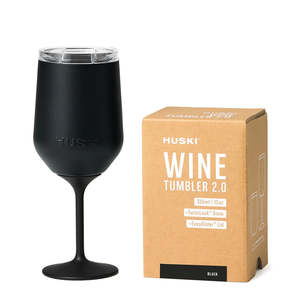 Pink: NEW: Huski Wine Tumbler 2.0 BLACK