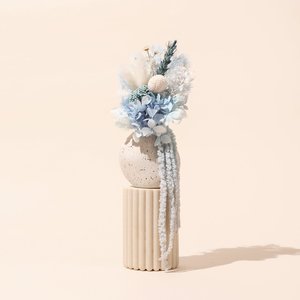 Blue: LAYLA DRIED FLORAL BUNDLE // MINI + VASE