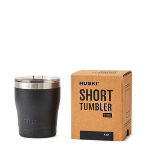 Black: Huski Short Tumbler 2.0 BLACK