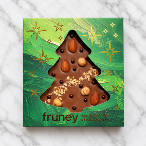 Curate Your Own: Milk Chocolate & Nut Christmas Tree