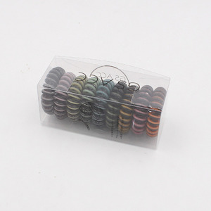 Hair Accessories: FA 9 Twisted Hair Ties - Striped