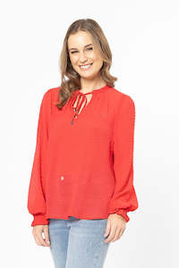 Leila Luca: Leila + Luca Honey Blouse - Scarlett