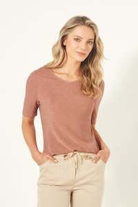 Lemon Tree Non Sale: Lemon Tree Design Clara Top - Rose Gold