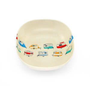 Van Go Bamboo Cereal Bowl 15cm Seasonal Collection Coloured Caravans