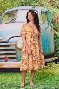 Classified: Classified Tanzania Dress - Tan