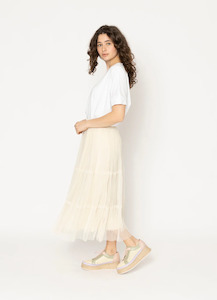 Two By Two: Two by Two Stella Skirt - Cream