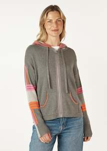 Zaket Plover: Z & P Multi Media Hoodie - Cloud