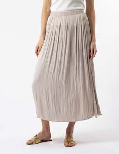 Stella Gemma Stock Take Clearance: Stella + Gemma All Day Everyday Skirt - Pumice