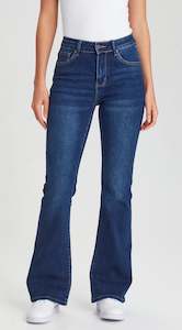 Clearance Clothing: Junkfood Jeans Harri Short Stuff Jean - Dark Blue