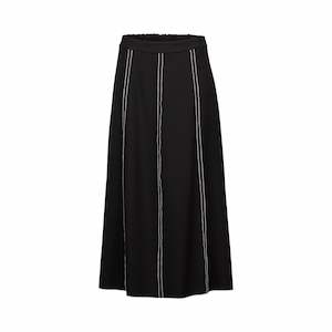 Knewe Frame Skirt - Black/white