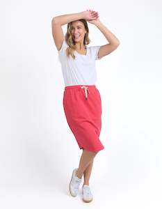 Elm Isla Skirt - Bittersweet Red