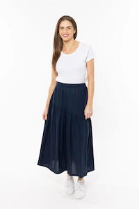 70 Rack: Seeking Lola Devine Maxi Skirt - Denim