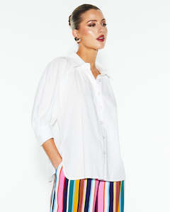 70 Rack: Fate + Becker Almighty Shirt - White
