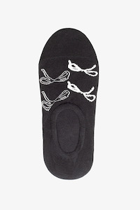 Antler socks - No Shows Black Bows