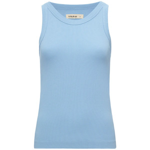 Moke: Moke Ede Rib Tank - Ice Blue