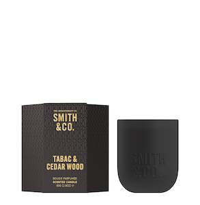 Homeware: Smith + Co Candle - Tabac + Cedar Wood 80g