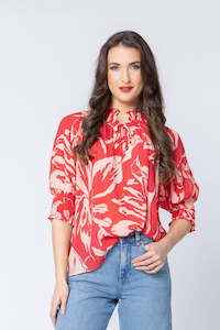 Leila Luca: Leila + Luca Encourage Top - Pink Lady