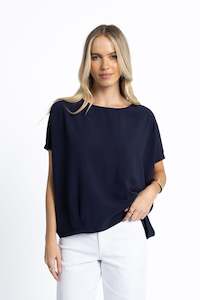 Humidity Lush Top - Navy