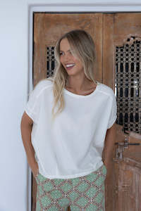 Humidity Lush Top - Cream