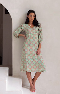 Humidity Marrakesh Midi Dress - Marra Prnt