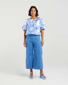 Et Alia Sophie Top - Lavender Garden