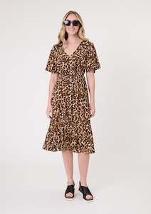 Lemon Tree Designs: Lemon Tree Vittoria Dress Leopard Print
