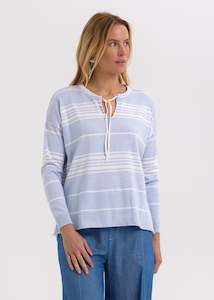 Zaket Plover: Z & P Beach Bum Jumper - Powder
