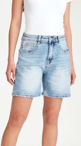Junkfood Jeans Bronte Shorts Blue