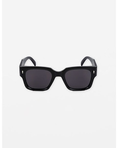 Stella + Gemma - Cosmo Matt Black Sunglasses