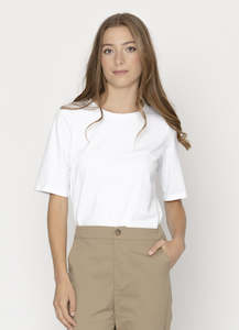 Two by Two Arrow Tee - White