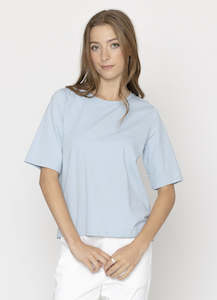 Two By Two: Two by Two Arrow Tee - Sky