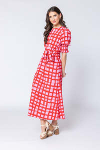 Leila + Luca Gatherings Dress - Pink Magic