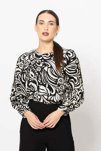 Seeking Lola Gratitude Top - Paisley Dream
