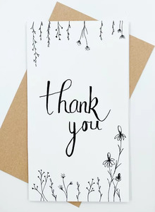 TS with Love Card - thank you