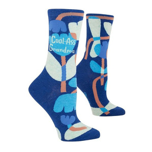 Socks: Melric Womens Novelty Socks - Cool Ass Grandma