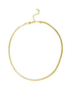 Jewellery: TT - Gold Double Chain Harper Necklace