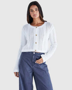 Sass Ari Cardi - White