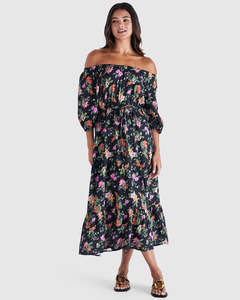 80 Rack: Sass Beckett Dress - Night Garden