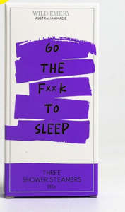WE 3 Shower Steamers - Go the Fxxk to sleep