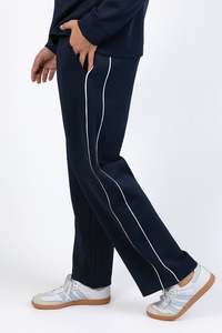 Elm Bonnie Wide Leg Pant - Dark Sapphire