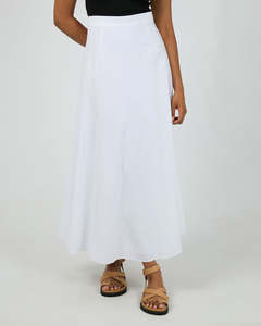 60 Rack: All About Eve Essential Maxi Skirt - White