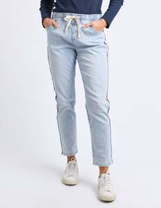 Foxwood Juliette Taped Jogger - Vingate Pale Blue