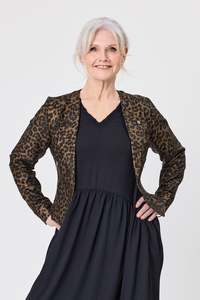 Lemon Tree Designs: Lemon Tree Mika Leopard Jacket - Toffee Leopard
