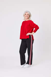 Lemon Tree Designs: Lemon Tree Fiona Knit - Red