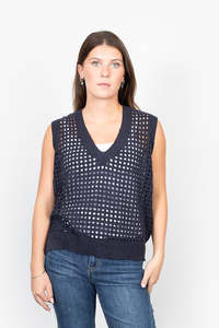 Antler Charlie Vest - Navy