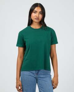 20 Rack: All About Eve Washed Tee - Forrest Green
